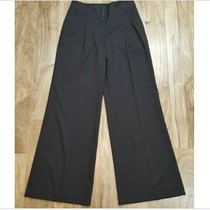 Nwt Hi There Karen Walker High Waist Wide Leg Pants 12* Womens 31.5x34 New $149